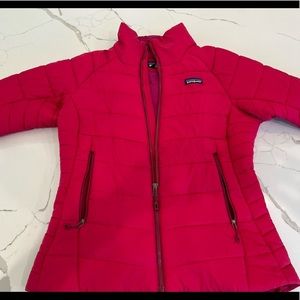 Packable Pink Patagonia Puffer Jacket Winter Ski Medium